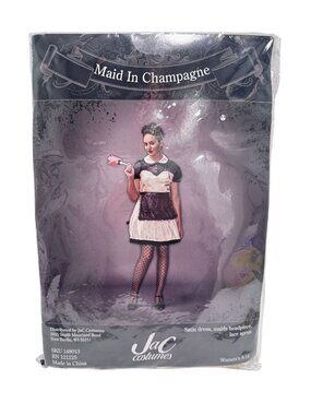 Maid In Champagne Halloween Costume Women’s size 8 - 14 JaC Costumes